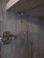 6x Storage Cabinet Set - Grey Wood Effect Cupboards - 604W × 223H × 50D cm - Image 11