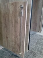 6x Storage Cabinet Set - Grey Wood Effect Cupboards - 604W × 223H × 50D cm - Image 15