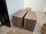 6x Storage Cabinet Set - Grey Wood Effect Cupboards - 604W × 223H × 50D cm - Image 22