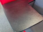 Vitra Alcove Work Booth - 1 Person Red High Back Pod with Desk and Storage - Image 13