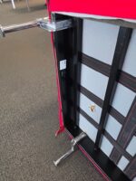 Vitra Alcove Work Booth - 1 Person Red High Back Pod with Desk and Storage - Image 18