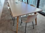 10 Person Meeting Table with Vitra HAL Meeting Chairs - 320cm Top With Power - Image 3