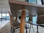 10 Person Meeting Table with Vitra HAL Meeting Chairs - 320cm Top With Power - Image 14