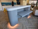 Reception Counter Desk Used. COLLECTION OR PALLET DELIVERY - Image 5